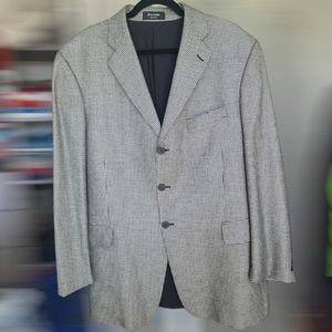 Loro Piana+John W.Nordstrom Cashmere Houndstooth Sport Coat Blazer,Jacket Canada